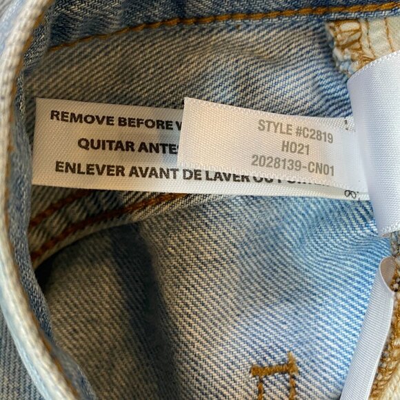 Madewell The Perfect Vintage Jean in Light Blue Fitzgerald Wash Sz 25 #103X - Picture 15 of 15